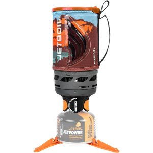 Jetboil Flash 1.0L Camping and Backpacking Stove Cooking System Mountainscape.