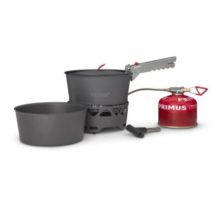 Primus PrimeTech Camping Stove Set 1.3 liters cooking boiling pot outdoor burner.