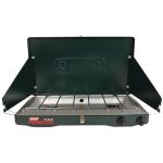 Coleman Classic Propane Camping Stove 2-Burner 20000 BTU 2000037883 Green NEW