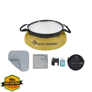 Sea to Summit Camp Kitchen 6-Piece Clean-Up Kit.