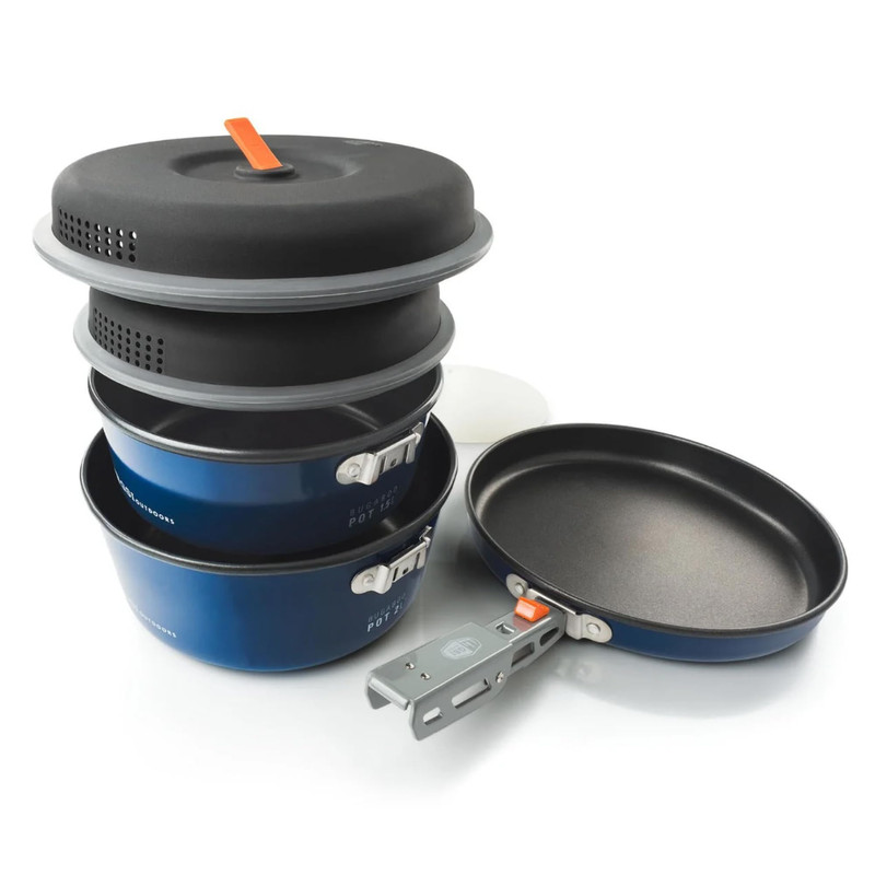 Gsi Outdoors Bugaboo Base Camper Small High-Efficiency Cookset Ceramic