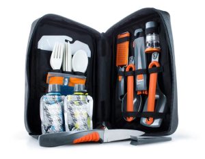 GSI Outdoors Destination Kitchen 24 Piece Camping/Picnic Utensil Set.