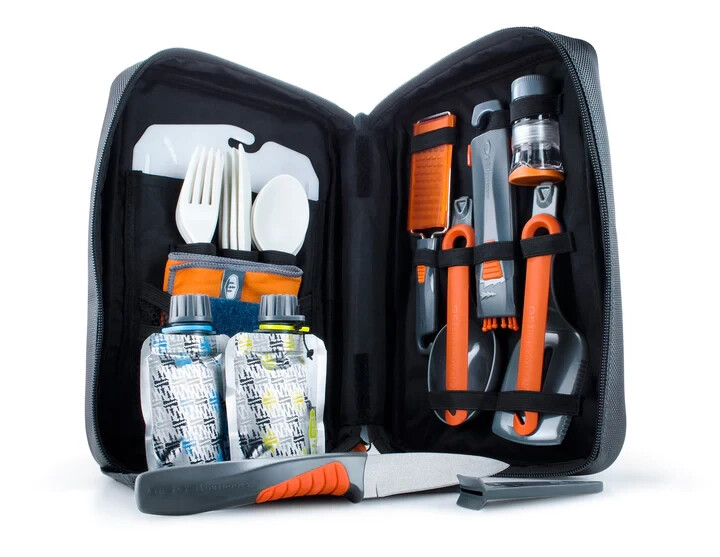 GSI Outdoors Destination Kitchen 24 Piece Camping/Picnic Utensil Set