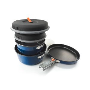 GSI Outdoors Bugaboo Base Camper, High-Efficiency Cookset – Ceramic Non-St.