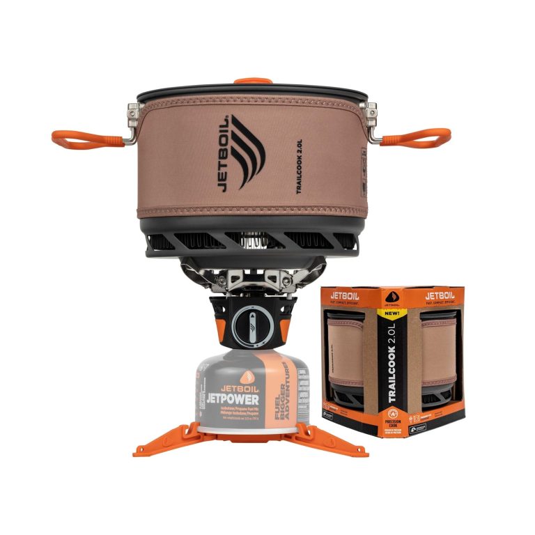 Jetboil TrailCook 2.0L Camping and Backpacking Stove Cooking System with Adju…