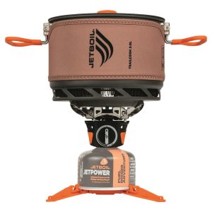 2.0L Jetboil Camping Cook System Fast Boil Stove Backpacking Group Outdoor Pot.