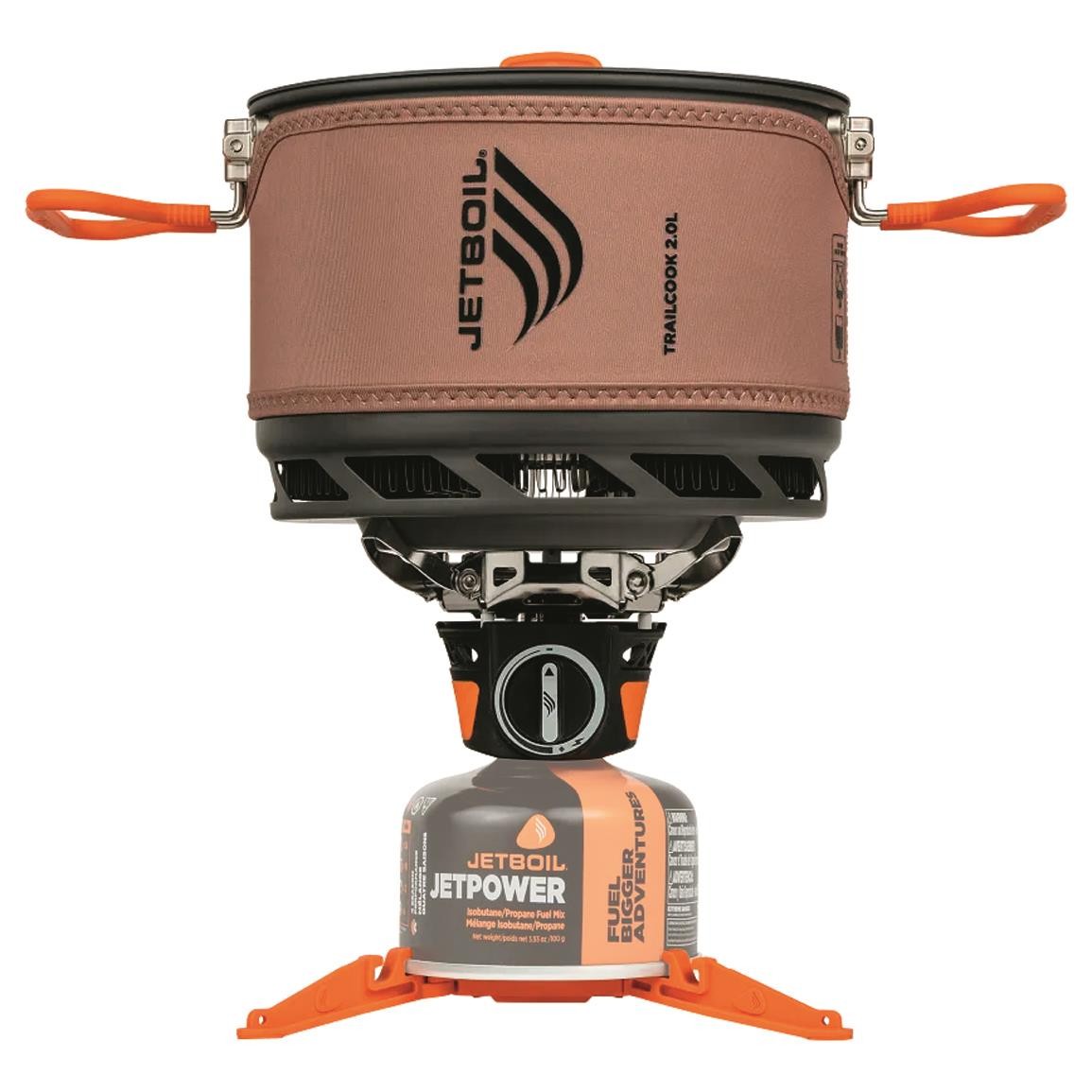 2.0L Camping Cook System Fast Boil Stove Backpacking Group Outdoor Pot.