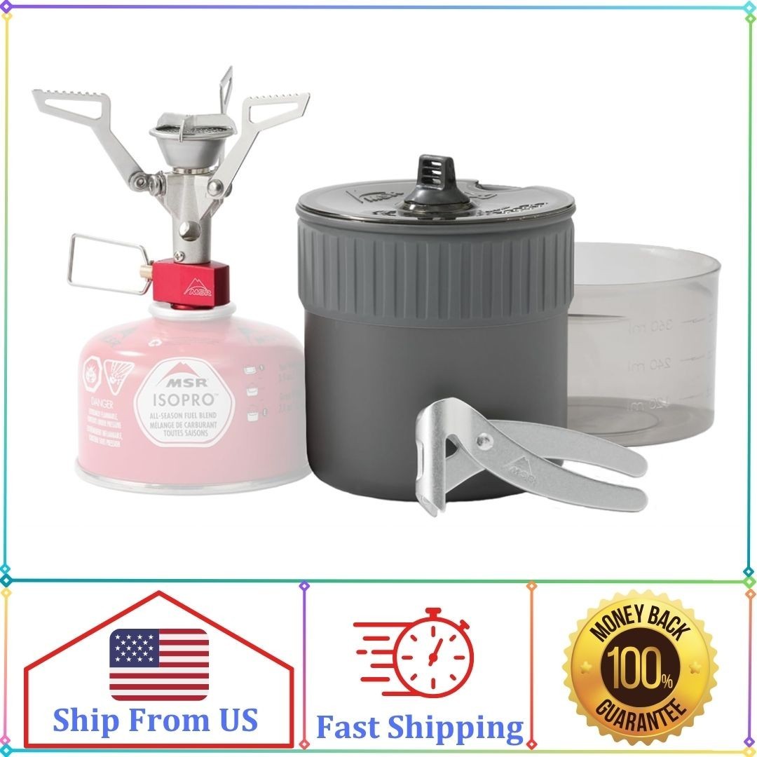 MSR PocketRocket 2 Ultralight Camping and Backpacking Mini Stove Kit.