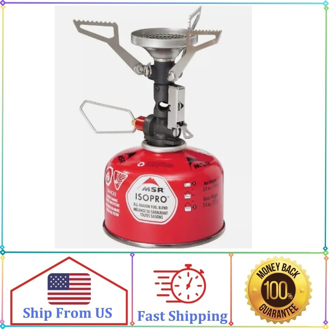 MSR PocketRocket Deluxe Ultralight Camping and Backpacking Stove.