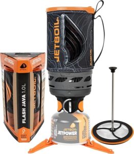 Jetboil Flash Java Portable Stove Coffee Press.