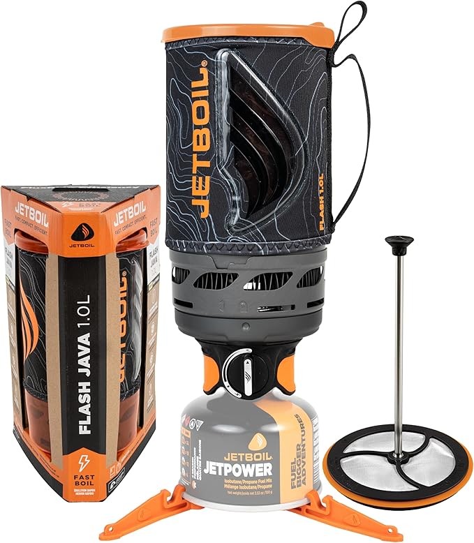 Jetboil Flash Java Portable Stove Coffee Press.