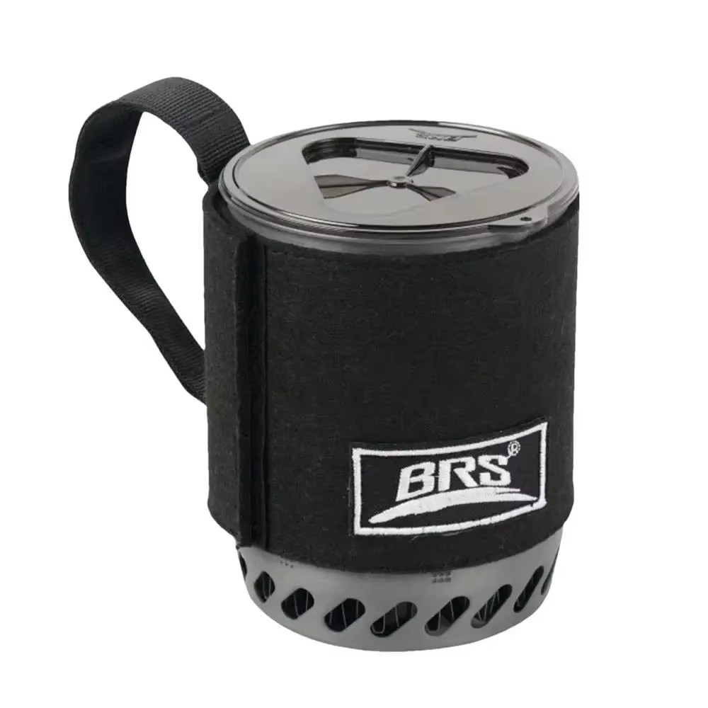 61 Jet Boil Camping Pot Stove with Heat Exchanger Portable Gas Stove Quick Burn .