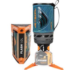 Flash 1.0L Portable Fast Boil Jetboil Stove for Camping and Backpacking.