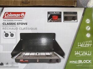 Coleman Classic Stove 2 Burner Propane 20k BTU 5430B722 New.