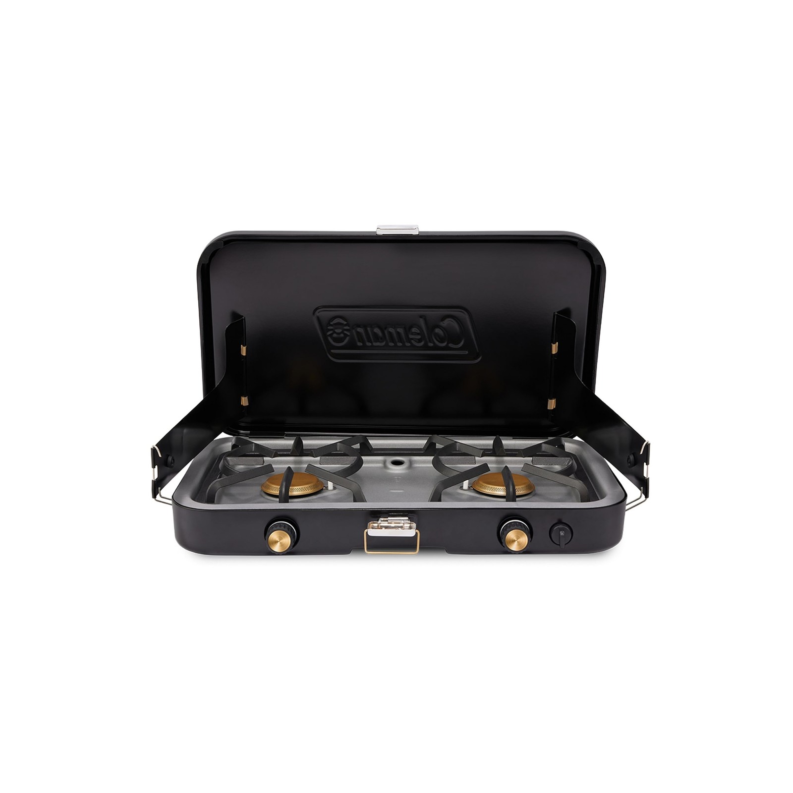 Coleman 1900 Collection 3-in-1 Propane Camping Stove, Cast Iron Grill & Gridd….